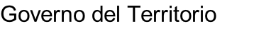 Governo del Territorio